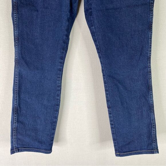 H&M &denim Jeans Women’s 31 Blue Denim High Waist Skinny Ankle Pockets Stretch - Picture 4 of 9
